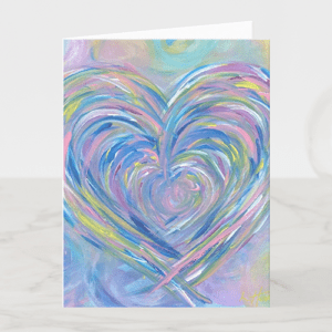 Heart Energy Greeting Card
