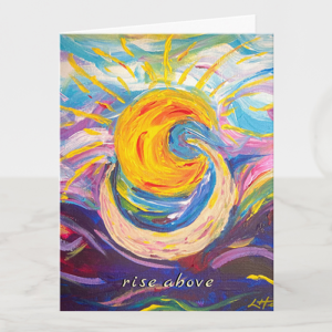 Sun and Moon Greeting Card