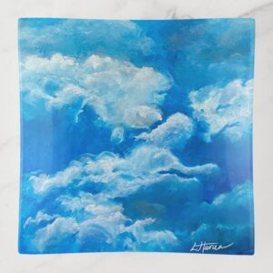 Heavenly Guardian: Square Trinket Tray