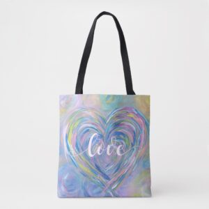 Heart Energy, A Mother's Love: Over-the-Shoulder Tote Bag (medium)