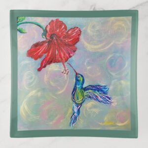 Harmony in Motion: Square Trinket Tray