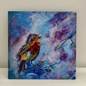 Songbird of Hope - Metal Prints